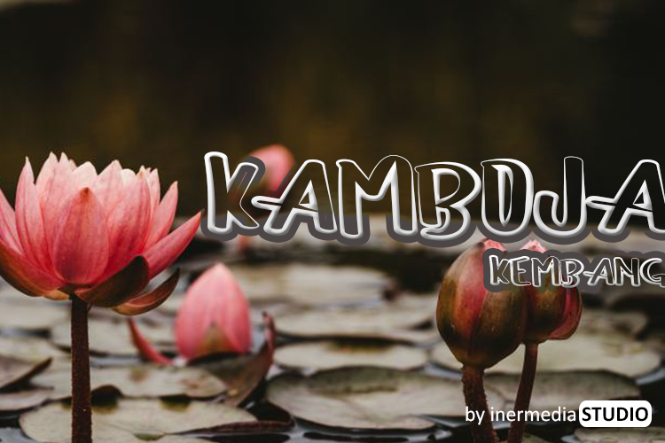 KEMBANG KAMBOJA Font