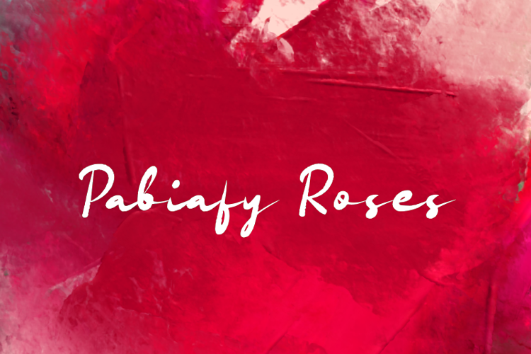 Pabiafy Roses Font