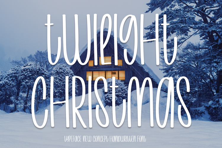 Twilight Christmas Font