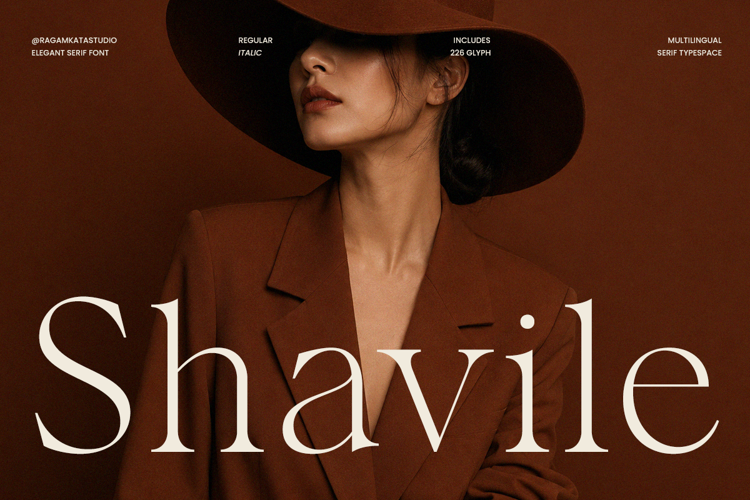 Preview of Shavile Font