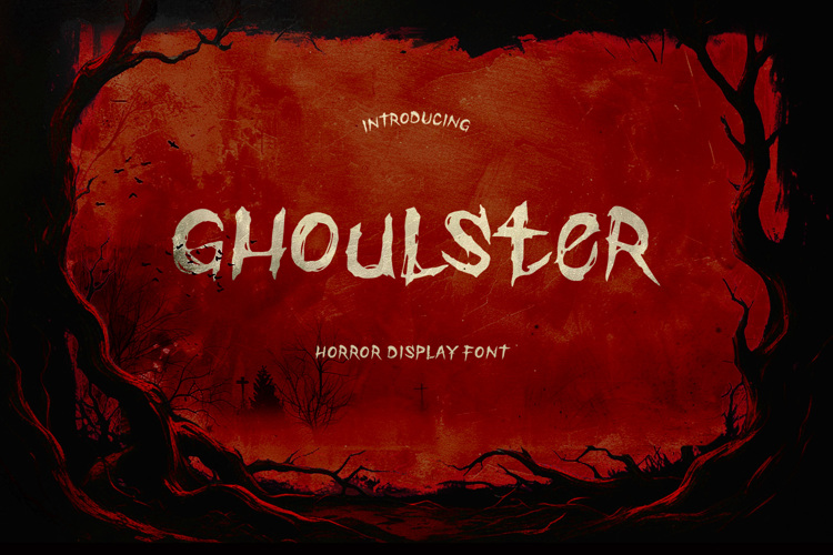 Preview of Ghoulster Font
