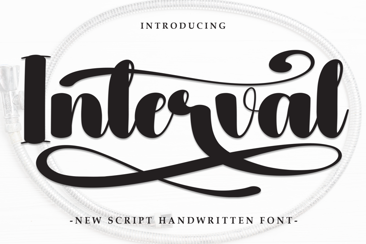 Interval Font