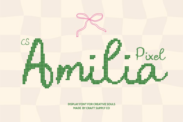 Preview of CS Amilia Disco Font