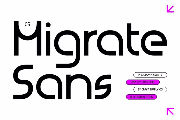 Preview of CS Migrate Font
