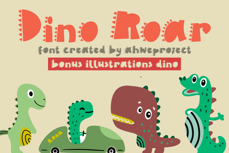 Dino Roar Font