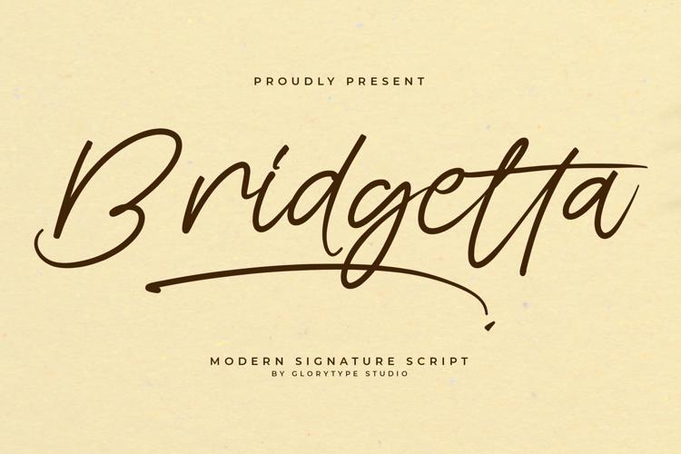 Bridgetta Font