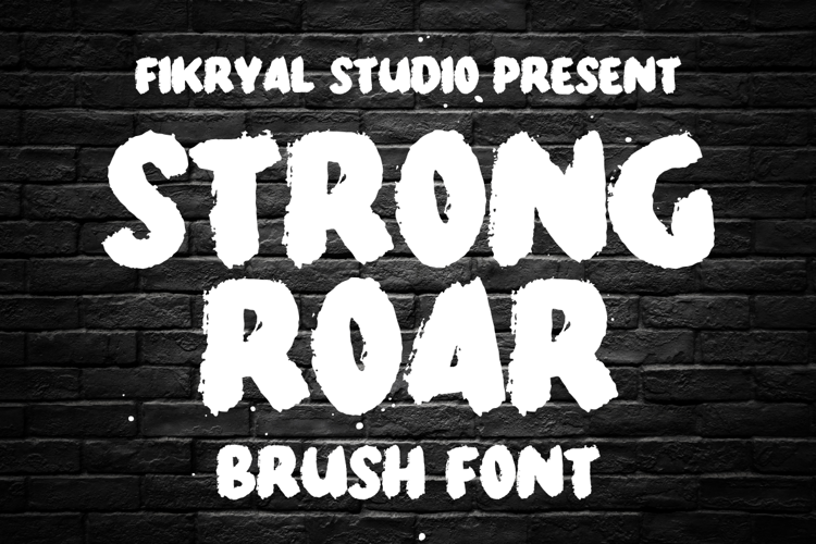 Strong Roar Font