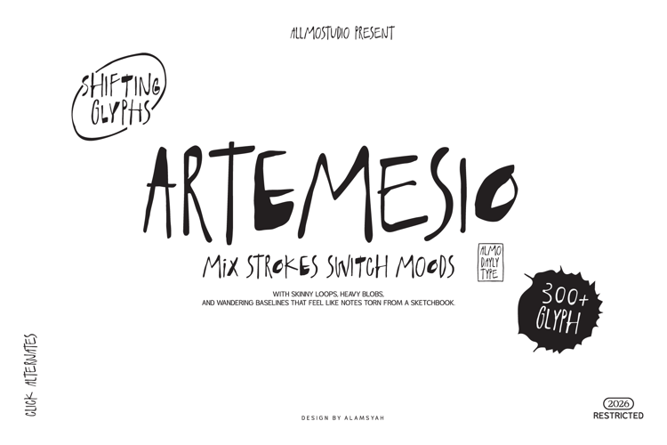 Preview of Artemesio Font