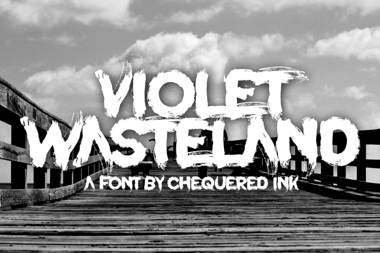 Violet Wasteland Font