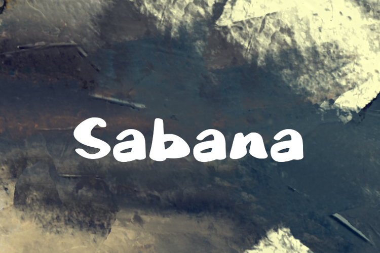 s Sabana Font