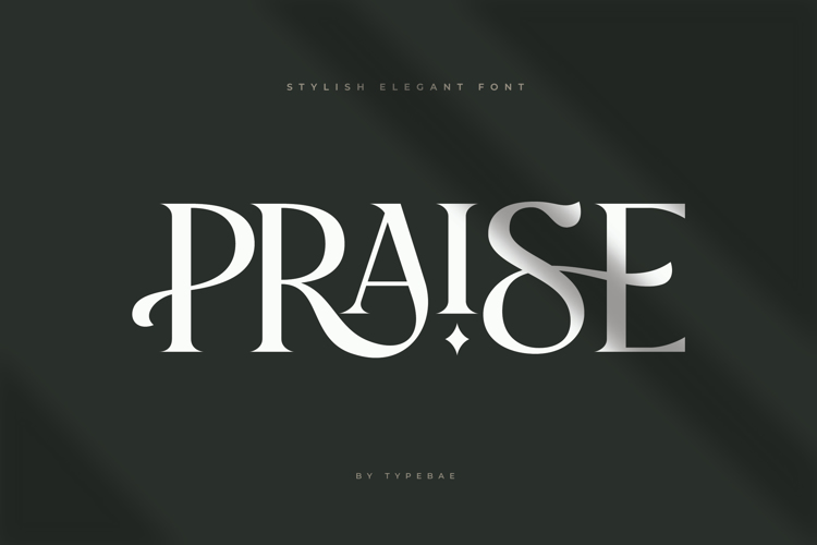 Preview of Praise Font