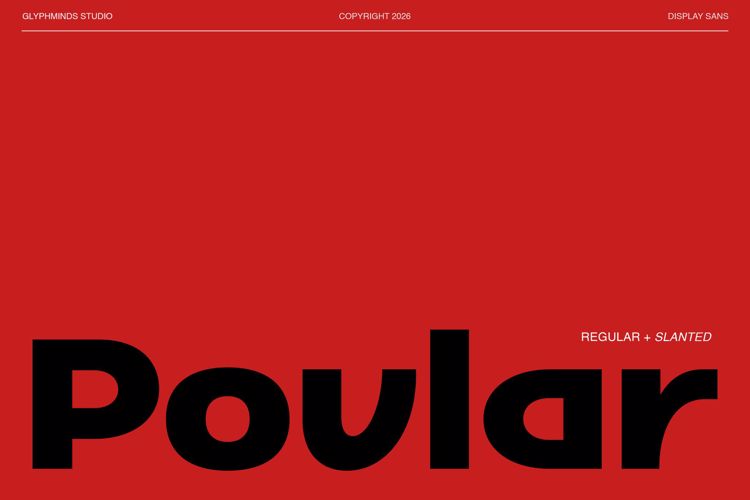 Preview of Povlar Font