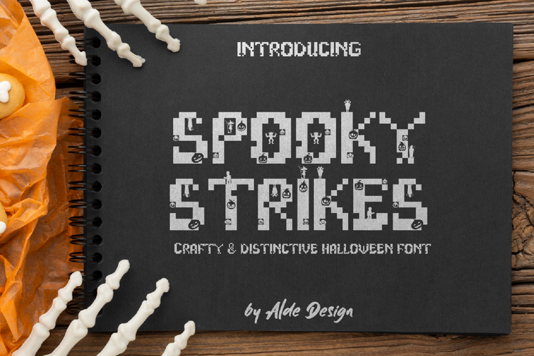 Spooky Strikes Font