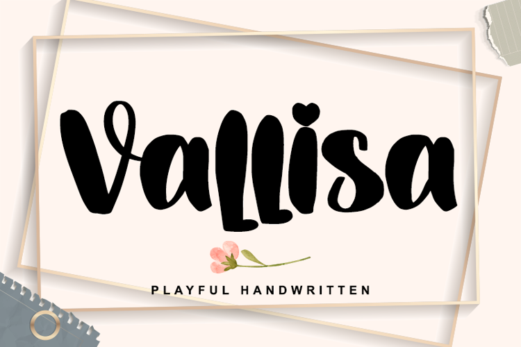 Vallisa - Font