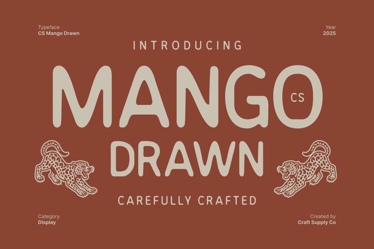 Preview of CS Mango Drawn Font