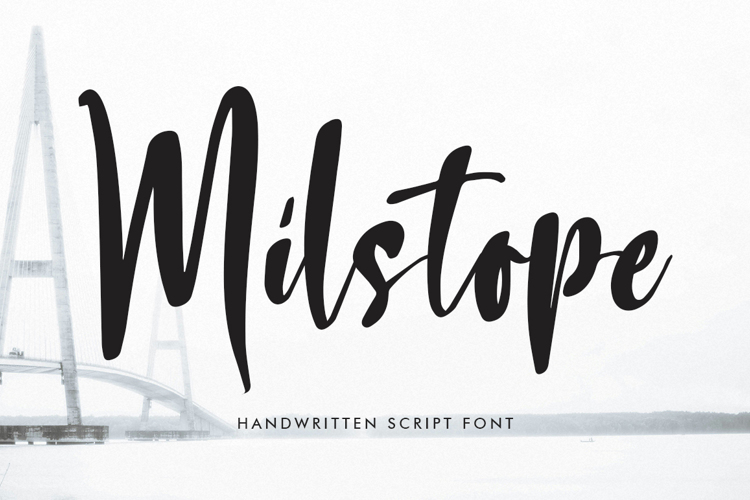 Preview of Milstope Font