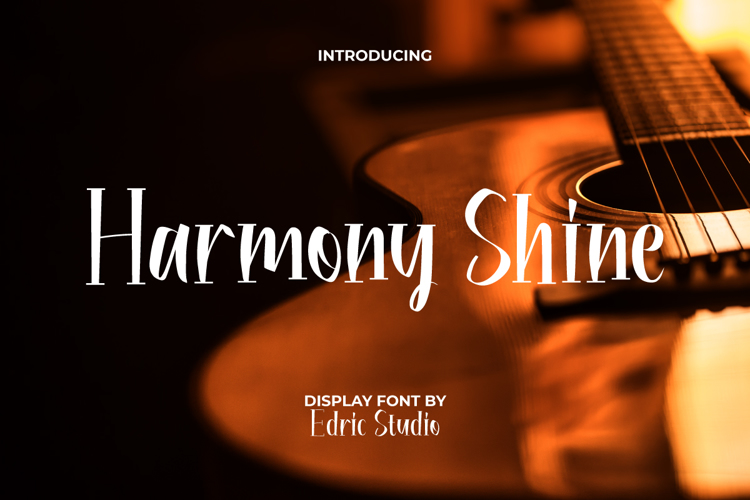 Harmony Shine Font