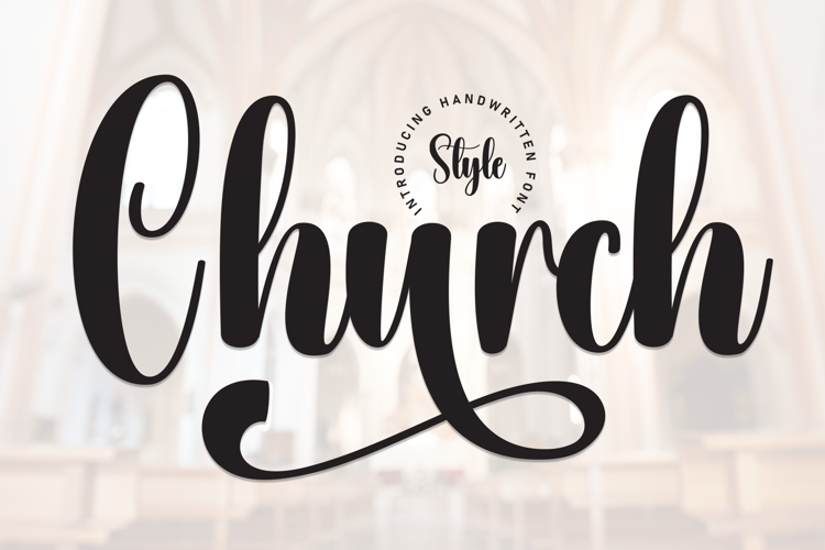 Preview of Church Font