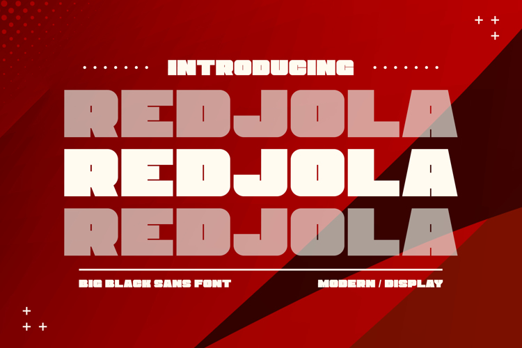 Redjola Trial Font