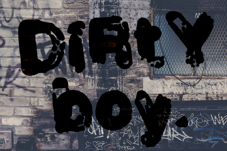Dirtyboy Demo Font