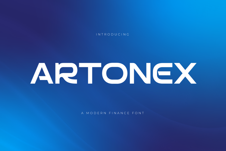 Preview of Artonex Font
