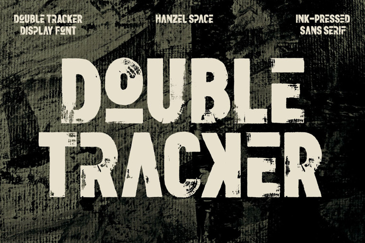 Double Tracker Font