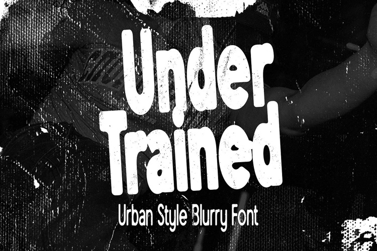Preview of Under Trained Font