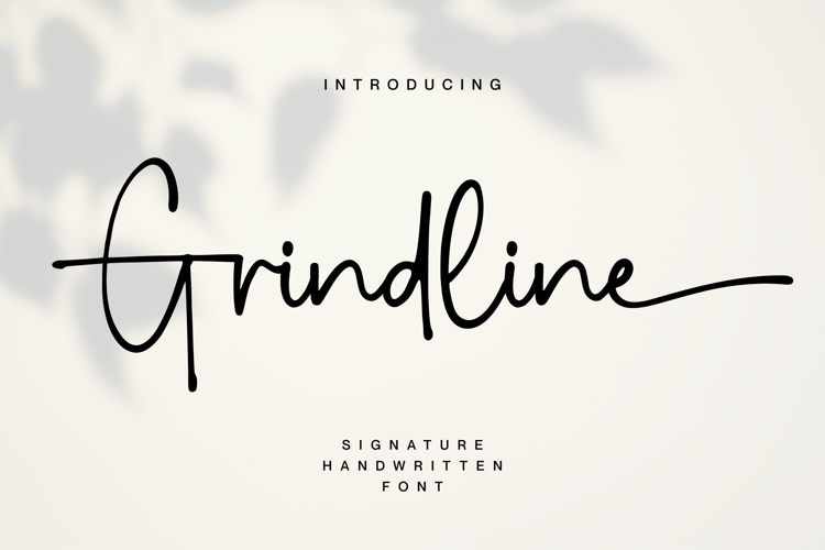 Grindline Font