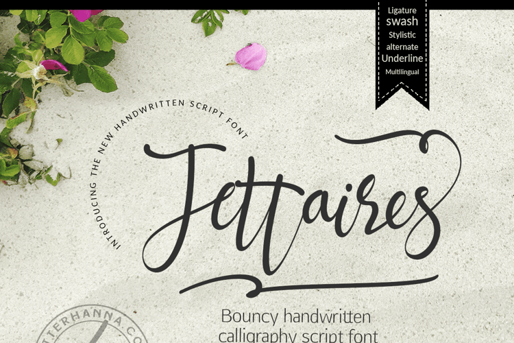 Jettiares Font