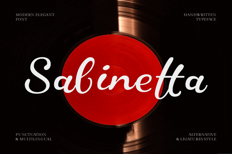 Sabinetta DEMO Font