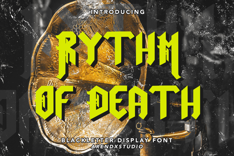 Rythm Of Death Font