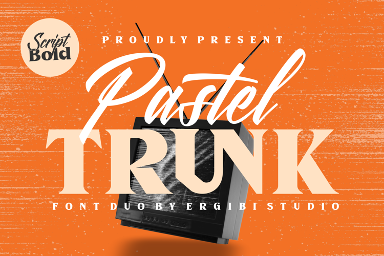 Preview of Pastel Trunk Font