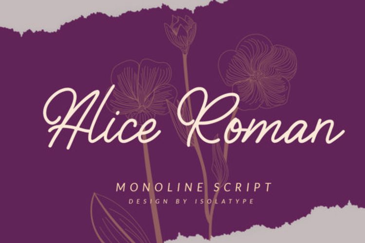 Alice Roman Font