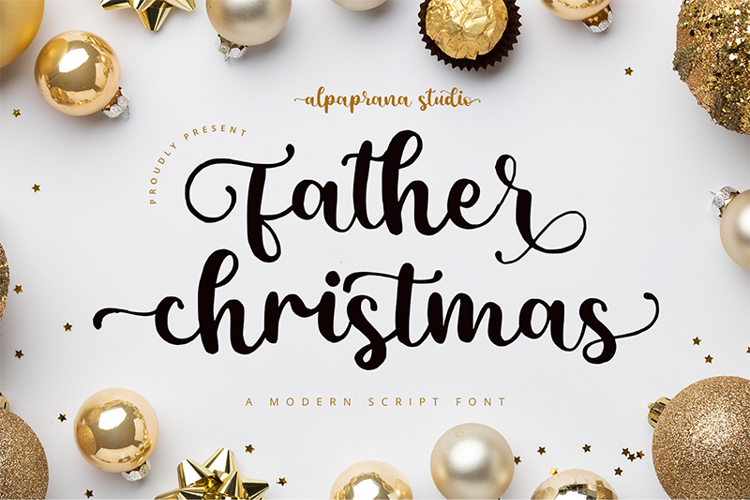 Father Christmas Font