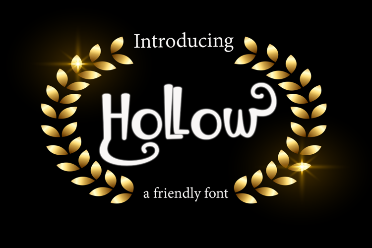 Hollow Font