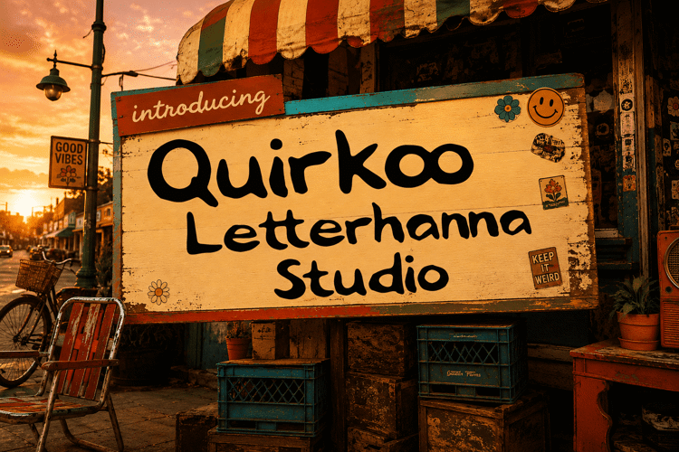 Preview of Quirkoo Font