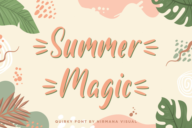 Summer Magic Font