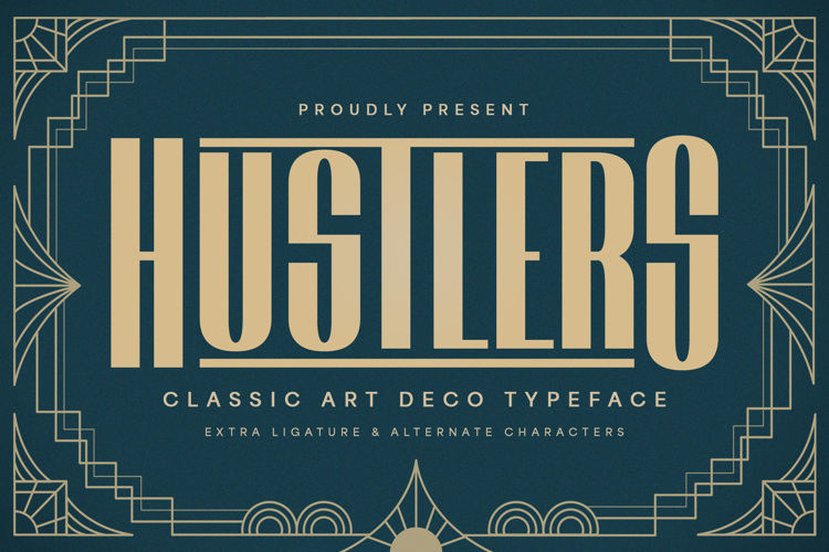 Preview of Hustlers Font