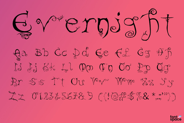 Evernight Font