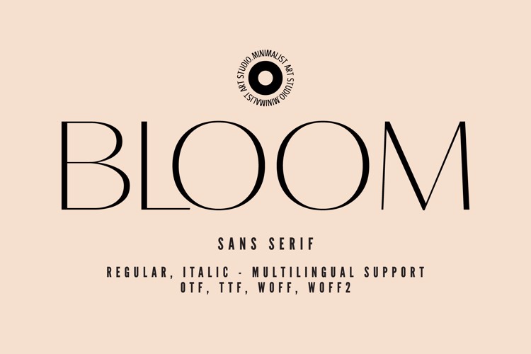 Preview of Bloom Font