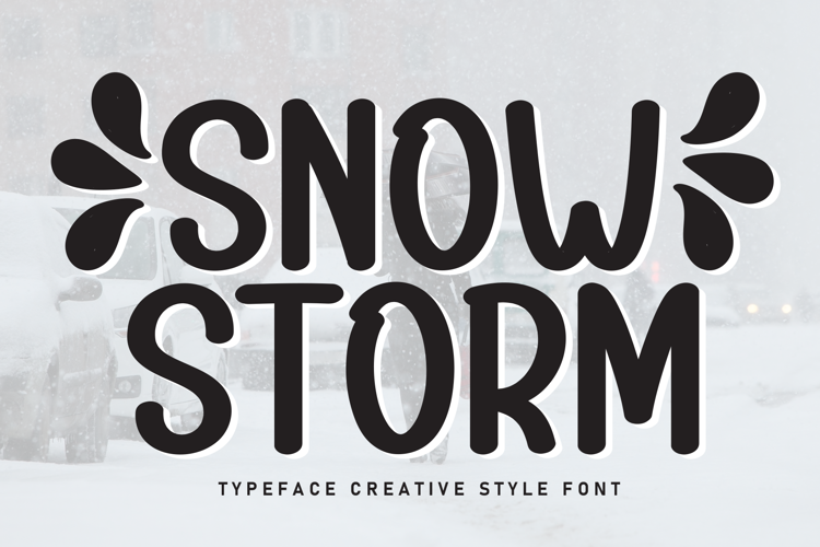 Snowstorm Font