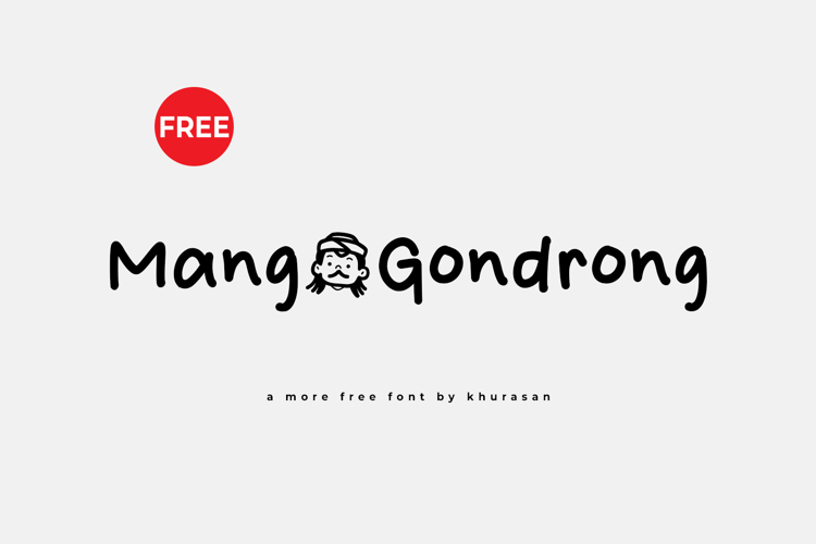 Mang Gondrong Font