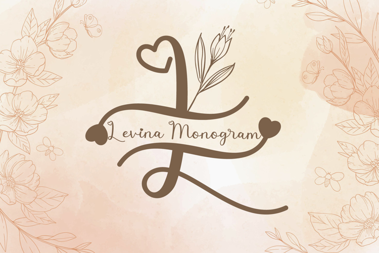 Levina Monogram Font