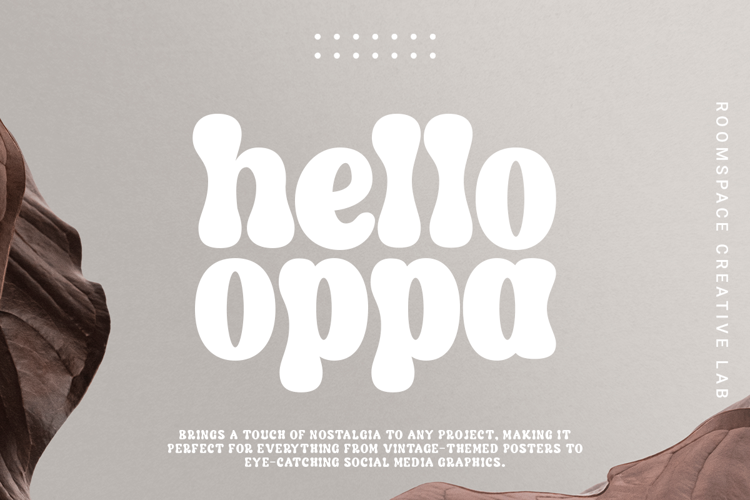 Preview of Hello Oppa Font