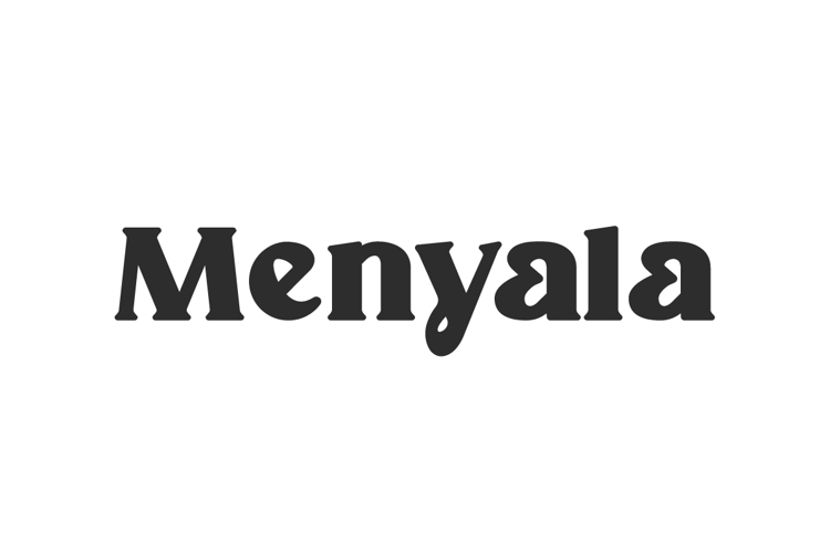 Preview of Menyala Font