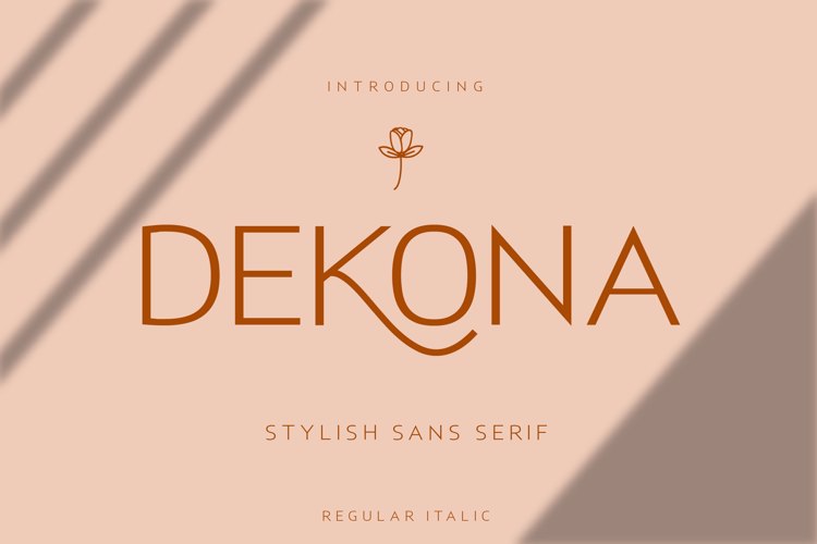 Dekona Font