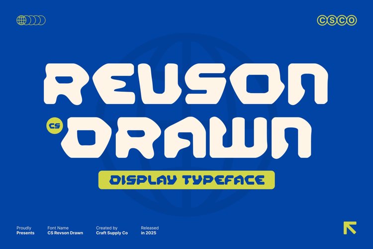 Preview of CS Revson Drawn Font