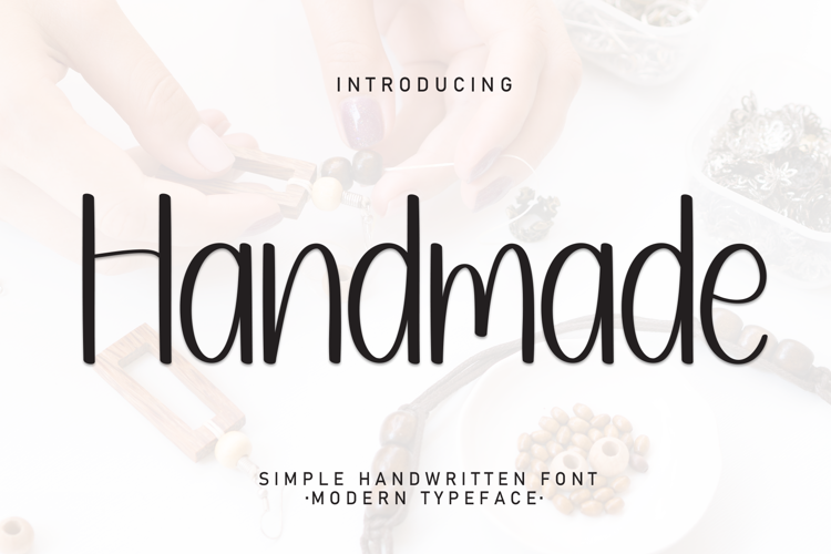 Preview of Handmade Font