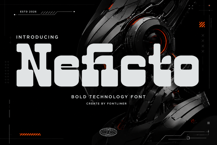 Preview of Neficto Font