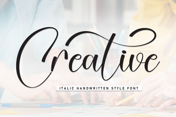 Preview of Creative Font